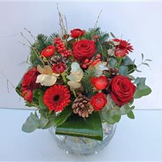 Red Christmas Bouquet