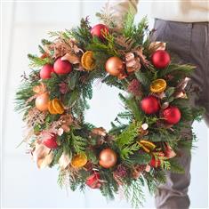 copper wreath