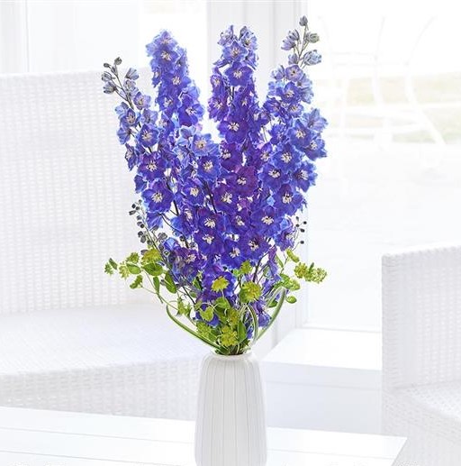 Dreamy Delphinium Vase